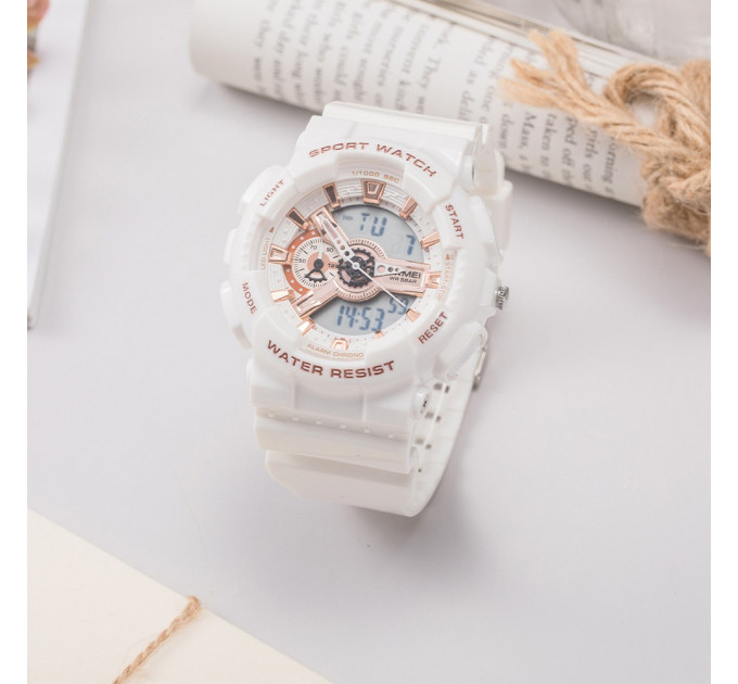 Skmei 1688 White-Cuprum