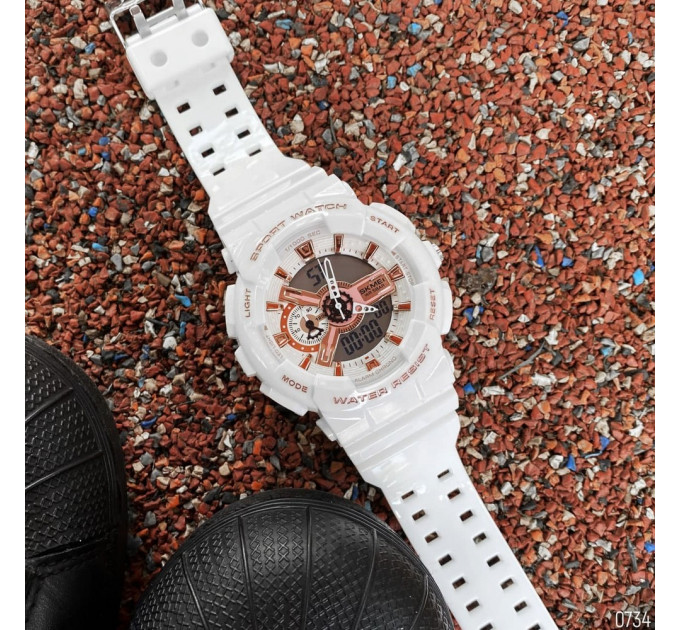 Skmei 1688 White-Cuprum