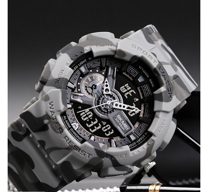 Skmei 1688CMGY Camo Gray.