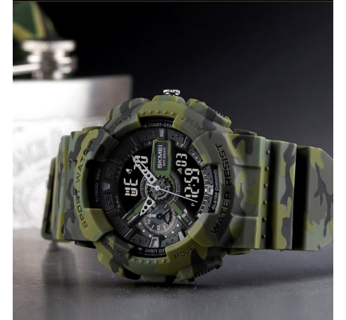 Skmei 1688 Green-Black Military