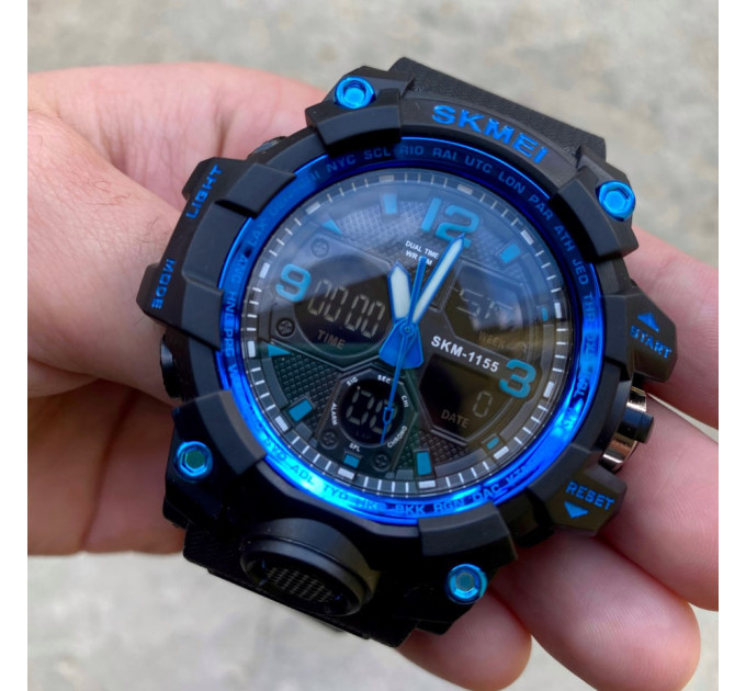 Skmei 1155 Black Blue
