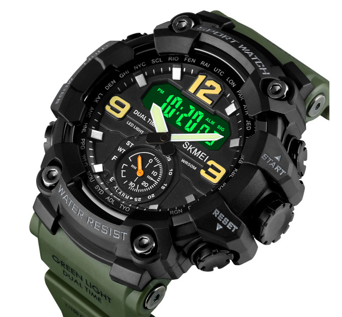 Skmei 1637AG Army Green.