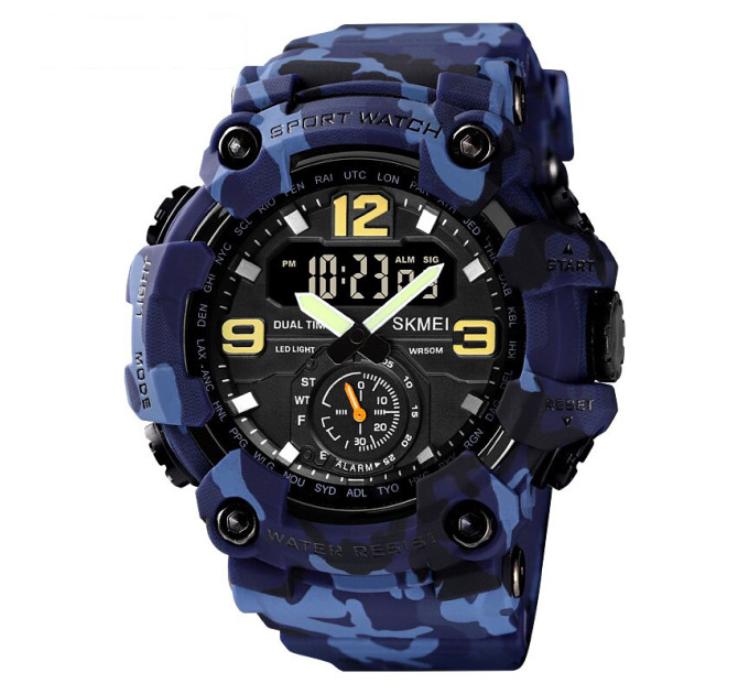Skmei 1637 Blue-Military SALE