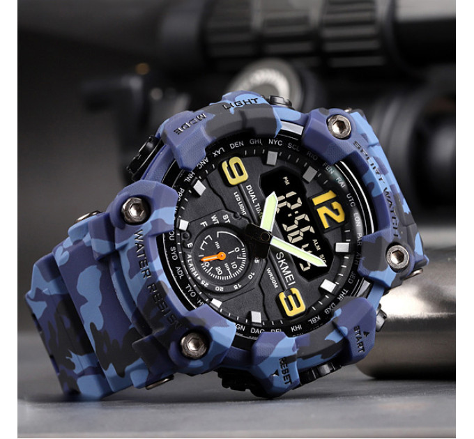 Skmei 1637 Blue-Military SALE
