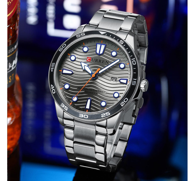 Curren 8426 Silver-Grey