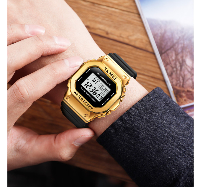 Skmei 1851 Black-Gold SALE