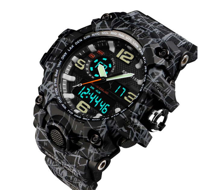 Skmei 1155 Black-Gray