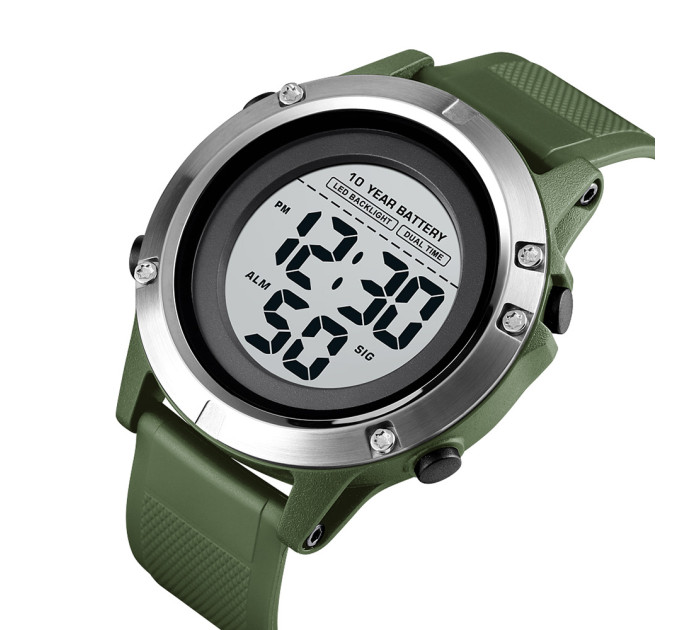 Skmei 1518 Black-Military Wrisband SALE