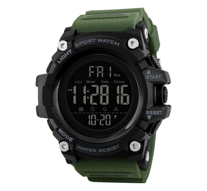 Skmei 1384 Black-Military Wrisband
