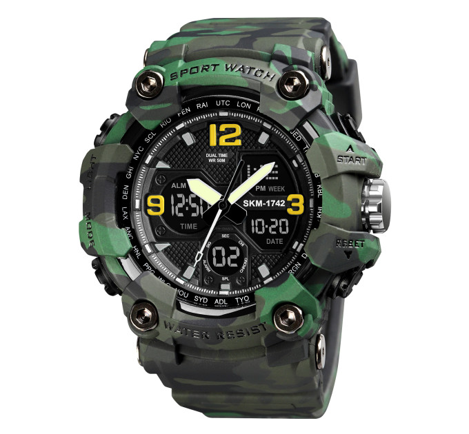 Skmei 1742 Green Military