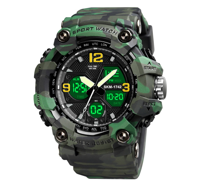 Skmei 1742 Green Military