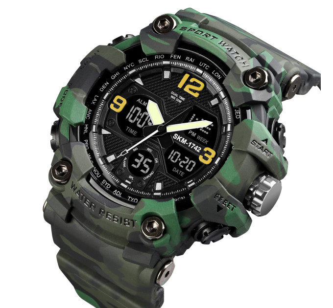 Skmei 1742 Green Military