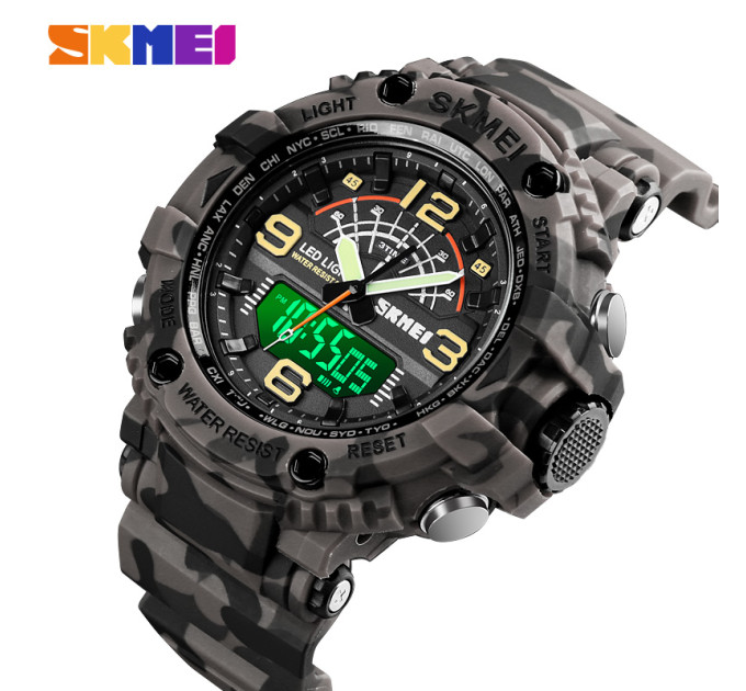 Skmei 1617 Gray-Military SALE