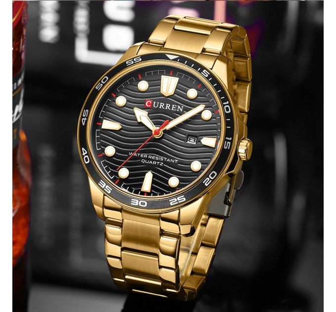 Curren 8426 Gold-Black