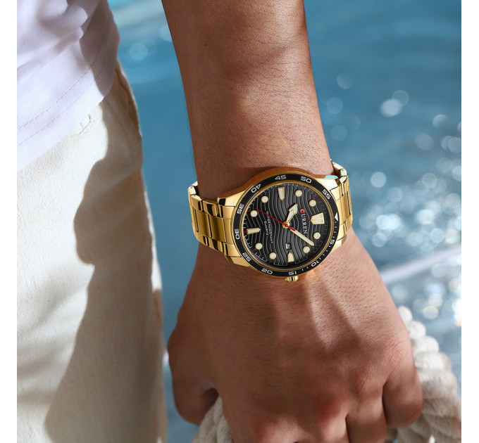 Curren 8426 Gold-Black