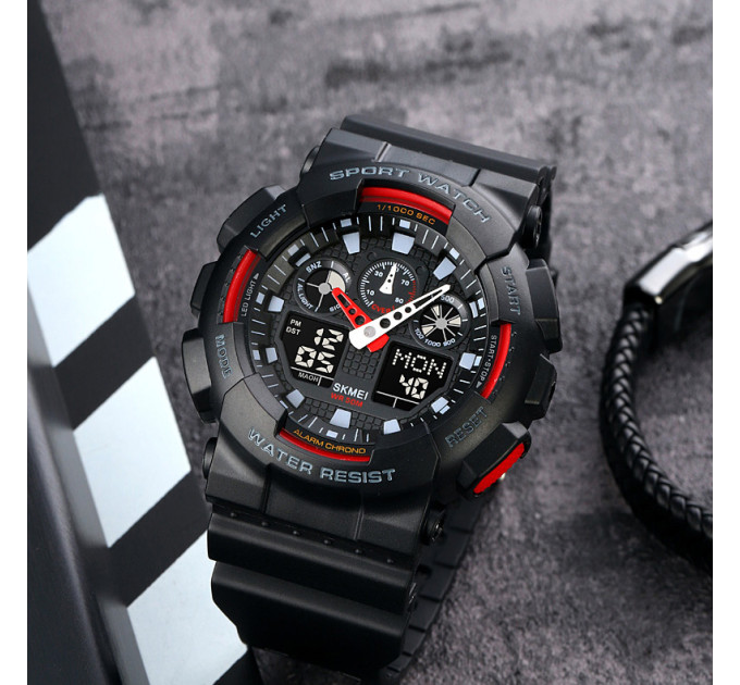 Skmei 1832 Black-Red SALE
