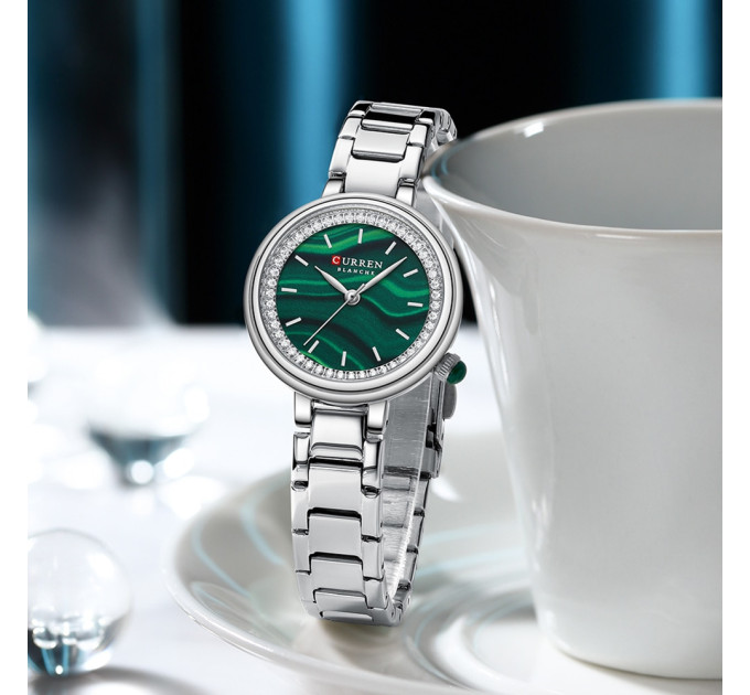 Curren 9089 Silver-Green