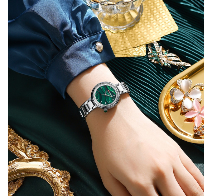 Curren 9089 Silver-Green