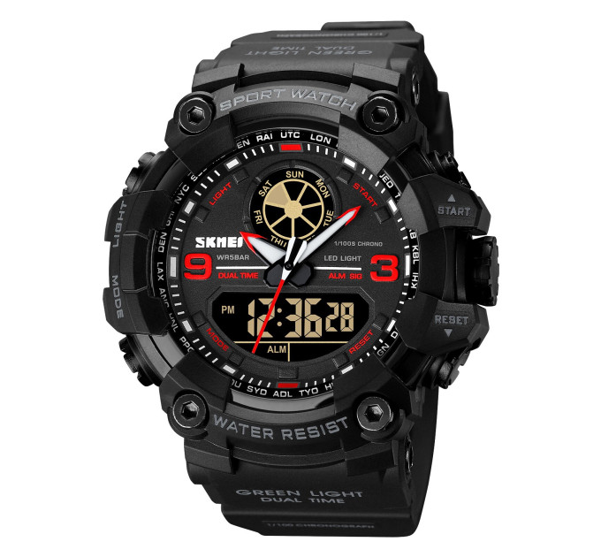 Skmei 1818 Black-Red. SALE