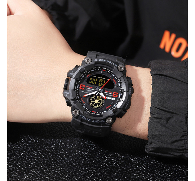 Skmei 1818 Black-Red. SALE