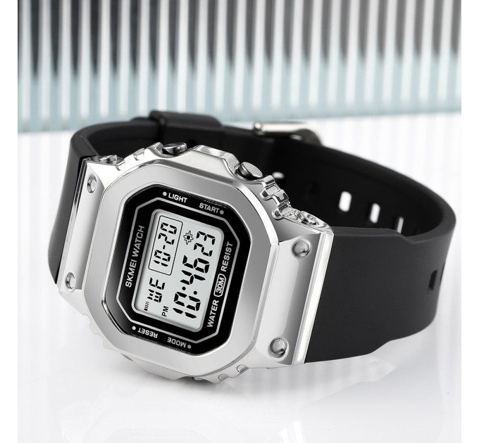 Skmei 1796 Silver-Black