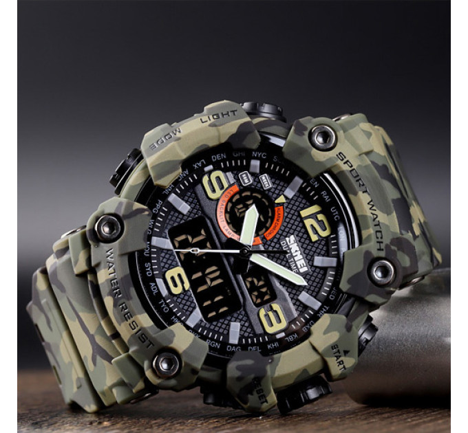 Skmei 1520CMGN Green Camo. SALE