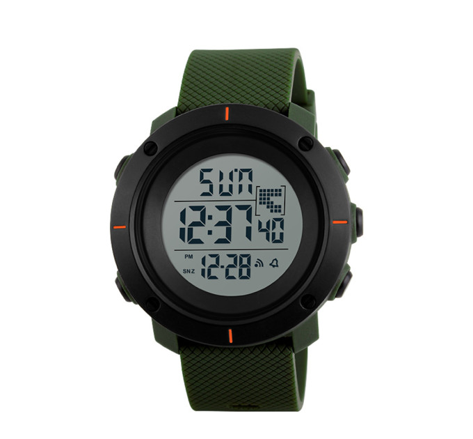 Skmei 1213AG Black-Military Wristband