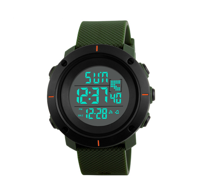 Skmei 1213AG Black-Military Wristband