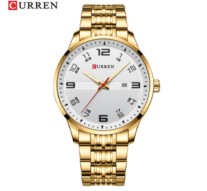 Curren 8411 Gold-White