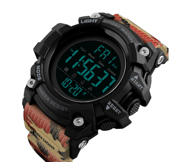 Skmei 1384CMRD Black-Camo