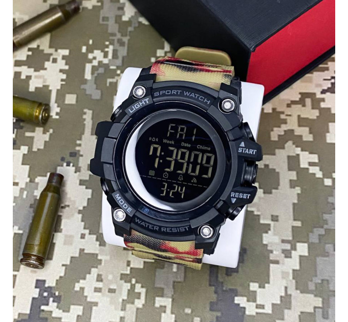 Skmei 1384CMRD Black-Camo