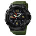 Skmei 1520AG Black-Military Wristband. SALE