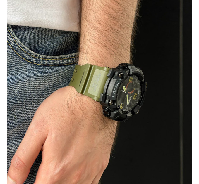 Skmei 1520AG Black-Military Wristband. SALE