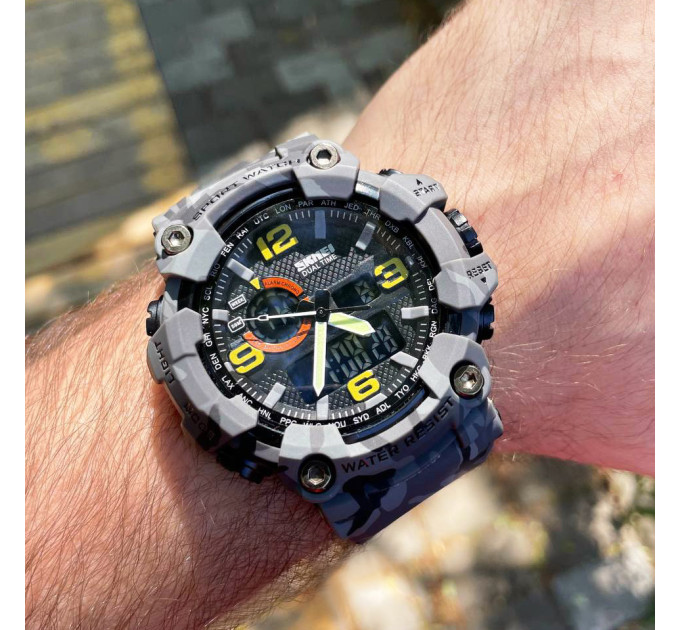 Skmei 1520CMGY Gray Camo.
