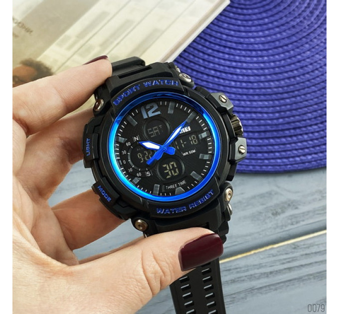 Skmei 1343 Black-Blue