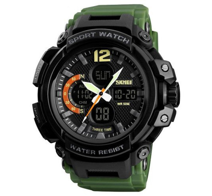 Skmei 1343 Black-Militari Wristband