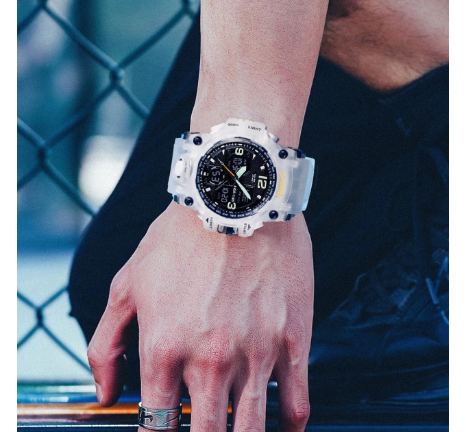 Skmei 1155BWT White-Black