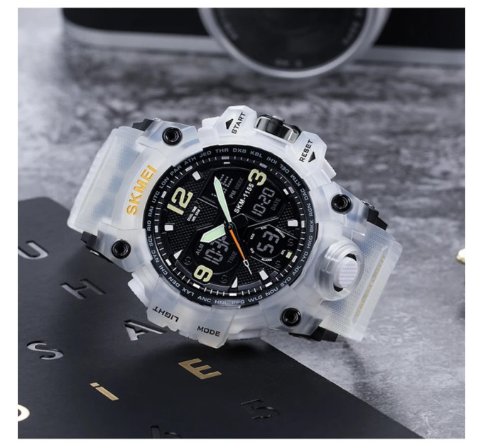 Skmei 1155BWT White-Black