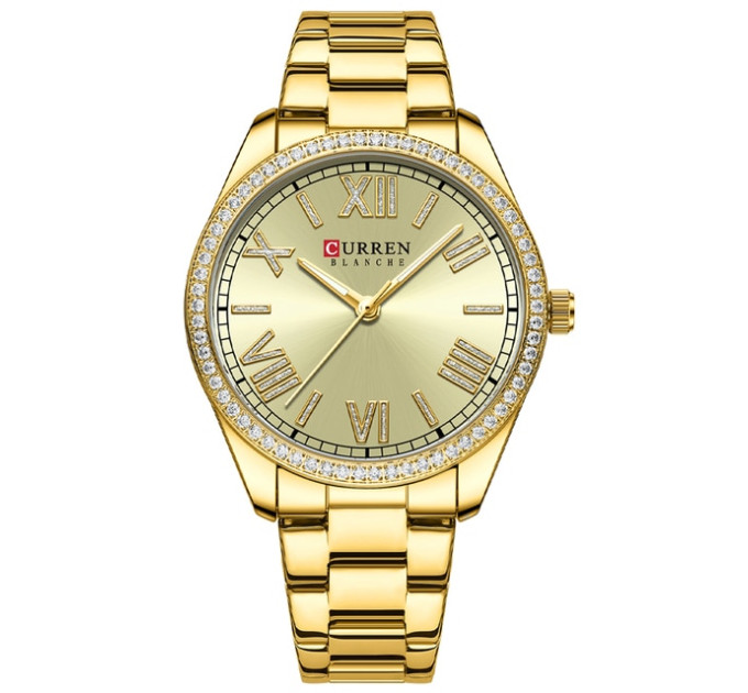Curren 9088 Gold-Gold