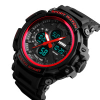 Skmei 1343 (1343RD) Black-Red SALE