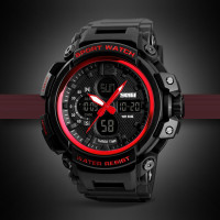 Skmei 1343 (1343RD) Black-Red SALE