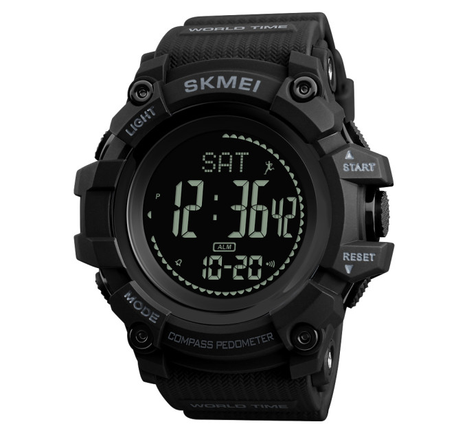 Skmei 1356BK Black + Compass