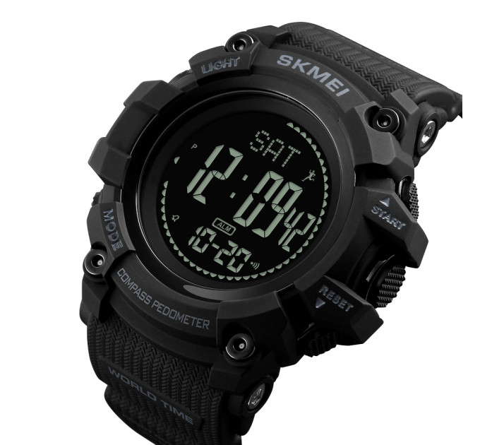 Skmei 1356BK Black + Compass
