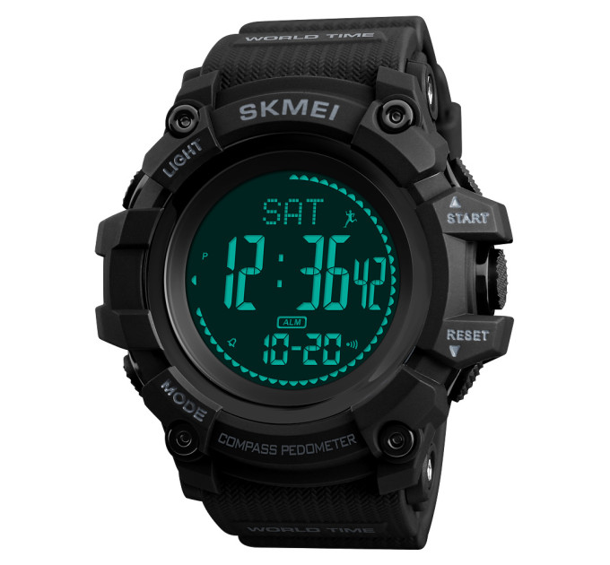 Skmei 1356BK Black + Compass