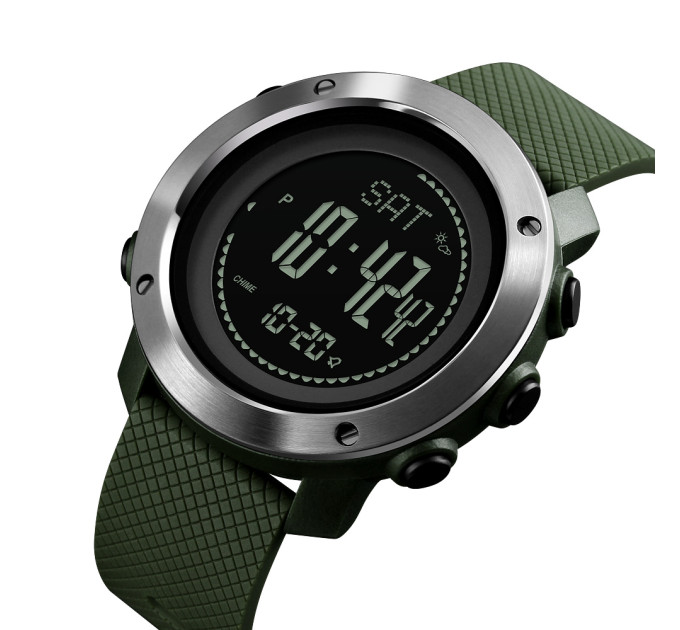 Skmei 1418AG Army Green + Compass