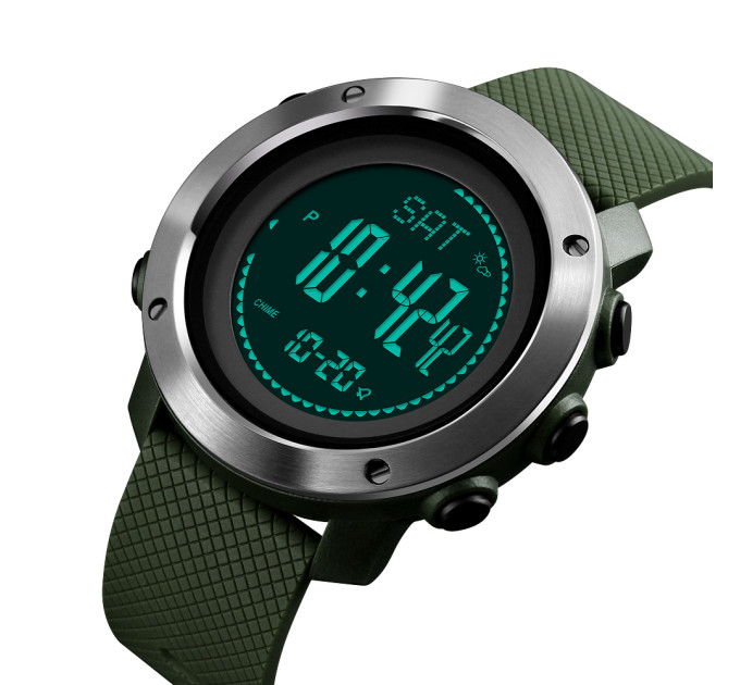 Skmei 1418AG Army Green + Compass