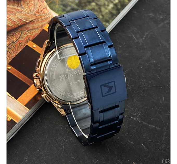 Curren 8363 Blue-Cuprum