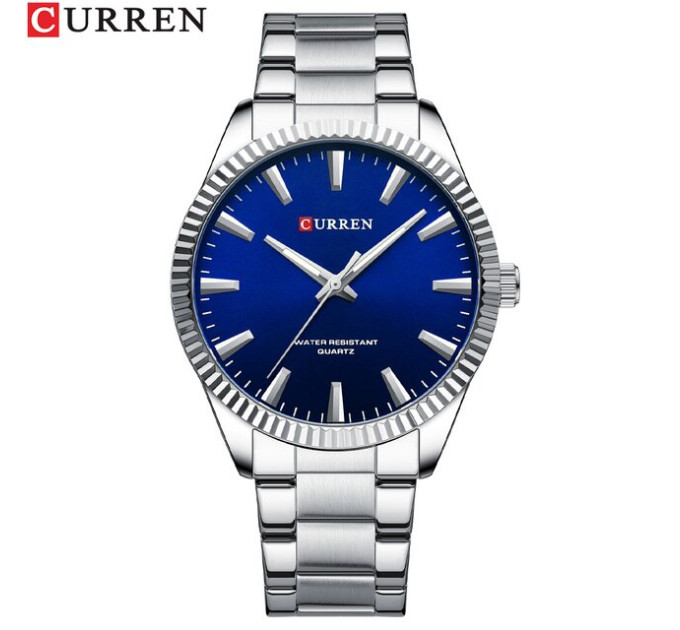 Curren 8425 Silver-Blue