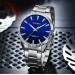 Curren 8425 Silver-Blue