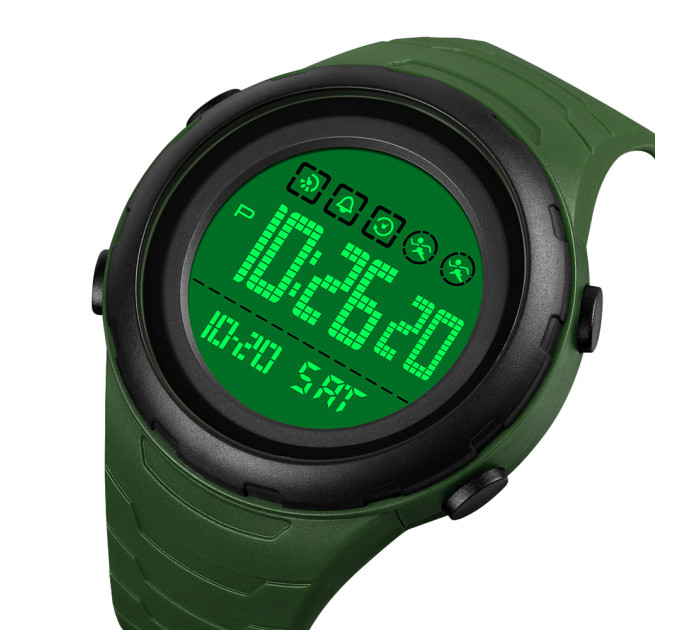 Skmei 1674AGWT Army Green-white